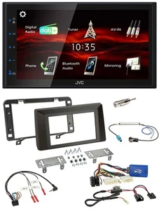 JVC USB Bluetooth Lenkrad DAB 2DIN Autoradio für Dacia Duster ab 2021 - Bild 1 von 11