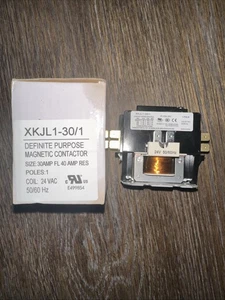 HVAC Motorschütz 24V 30 Ampere Spule 1 polig Relais kompatibel mit C230B für A/C - Bild 1 von 4