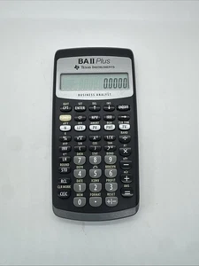 Texas Instruments TI BA II 2 Plus Business Analyst Financial Calculator No Cover - Picture 1 of 2