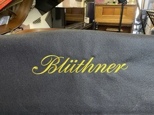 Blüthner MUSIC DESK Cover Pure Merino Felt Embroidered for Bluthner Grand Pianos - Picture 1 of 6