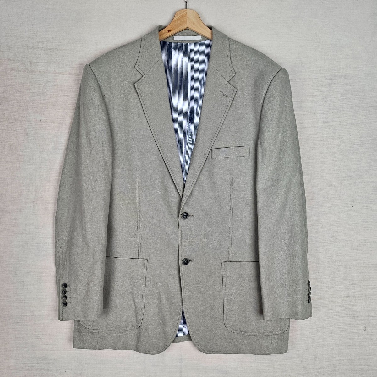 ジャケット・アウター 80s 90s \"MARKS & SPENCER\" linen jacket Linen Vintage Suit Jackets & Blazers for Men for sale | eBay