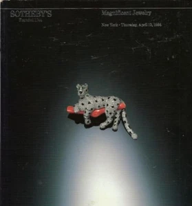 SOTHEBY'S PRACHTVOLLE JUWELEN Blanche Swift Morris Mesta Auktionskatalog 1984 - Bild 1 von 1
