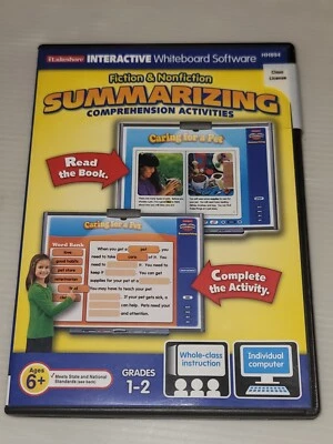 Fiction & NonFiction Summarizing Comprehension Interactive Whiteboard (CD-Rom) - Image 1 of 2