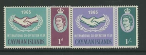 CAYMAN IS., COMO NUEVO, #174-75, OG VLH, CS/2, LIMPIO, SÓLIDO Y CENTRADO - Imagen 1 de 1