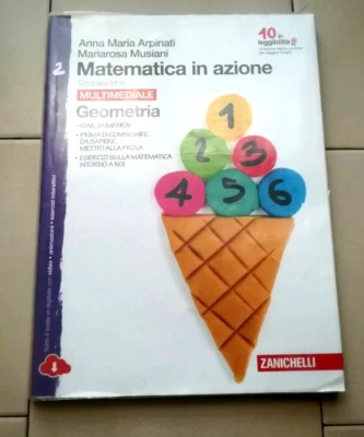 MATEMATICA IN AZIONE VOLUME 2 GEOMETRIA EDITORE ZANICHELLI 851-950 - Immagine 1 di 4
