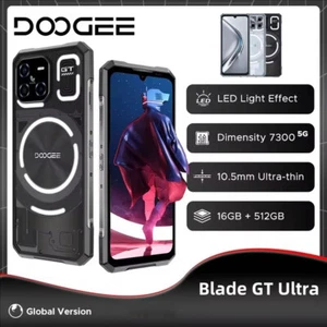 DOOGEE Blade GT Ultra 5G Rugged Phone 512GB LED Light Effect 100MP 5500mAh 120Hz - Picture 1 of 14