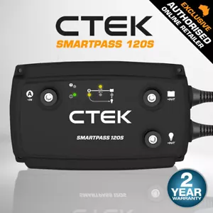 CTEK SMARTPASS 120S Power Management System 120A for 12V Starter Service Battery - Picture 1 of 9