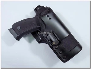 Professional CZ 75 D Compact P-01 P-06 PCR Holster with Automatic Safety Lock  - Picture 1 of 5
