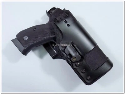 Professional CZ 75 D Compact P-01 P-06 PCR Holster with Automatic Safety Lock  - Image 1 of 4