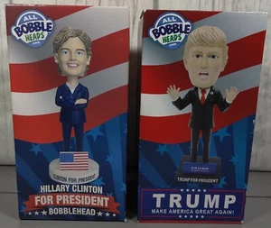 RARE DONALD TRUMP HILLARY CLINTON 2016 CANDIDATE POTOMAC NATIONALS BOBBLEHEAD  - Picture 1 of 7