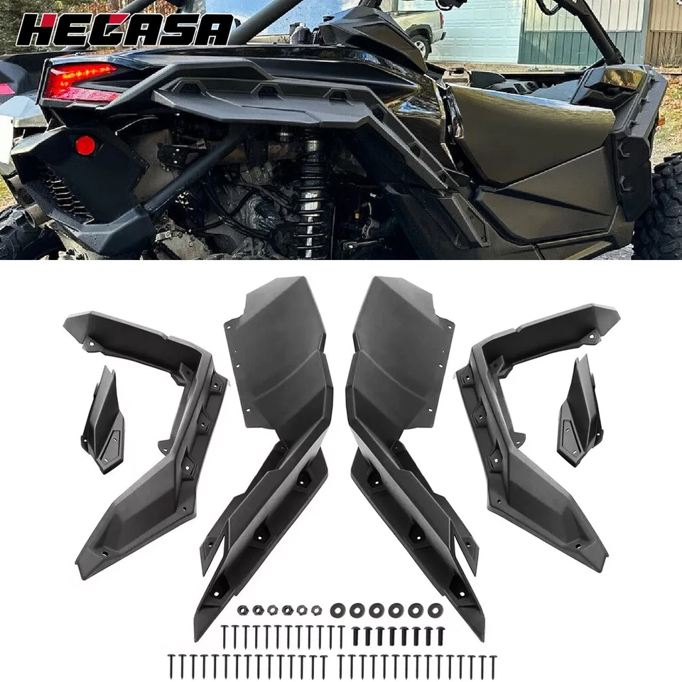 Super Extended Fender Flares For 2017-2024 Can-Am Maverick X3 /MAX #715002973 - Image 1 of 4