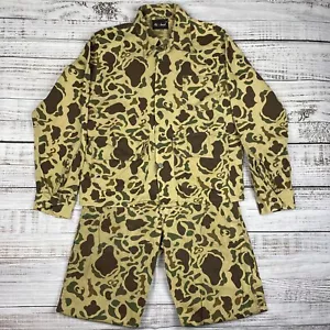 Red Head Duck Camouflage Jacket Shirt Pants Set Mens Sz Medium Hunting Suit - Picture 1 of 10