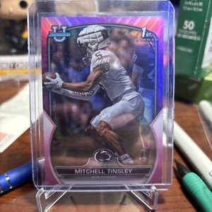 Bowman University 2022 cromo - refractor rosa #72 Mitchell Tinsley (RC) - Imagen 1 de 2