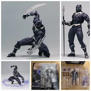 Amazing Yamaguchi Revoltech Black Panther Actionfigur Neu im Karton 6 Zoll China Ver - Bild 1 von 14