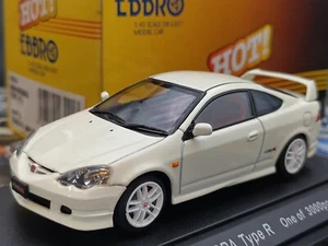 EBBRO 43221 1:43 SCALE HONDA INTEGRA TYPE R DC5 2001 JDM DIECAST MODEL CAR WHITE - Picture 1 of 8