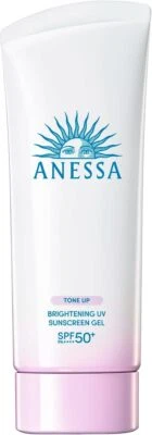 Gel protector solar UV iluminador Anessa N 90 g aroma floral afrutado FPS50+ Foto 1 de 4