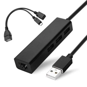 OTG Kabel für Fire TV Stick 4K Lite Max Cube - USB Ethernet Adapter mit Hub... - Bild 1 von 5