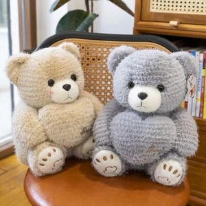 Big Paw Bear Plush Toy Sitting Animal Plush Doll Adults Children - Picture 1 of 15