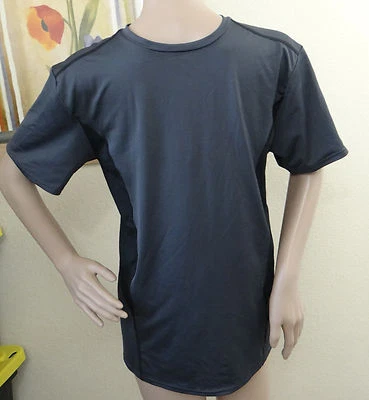 BCG gray/black Men's Fitted Compression Short Sleeve Crew Neck T-shirt, size S - Image 1 of 2