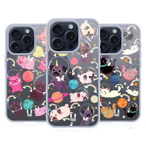 HEAD CASE DESIGNS SPACE UNICORNS GEL CASE & WALLPAPER FOR APPLE iPHONE PHONES - Picture 1 of 10