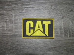 Caterpillar CAT Baumaschinen bestickt Bügelbild Patch 3,75" x 2,25" - Bild 1 von 2