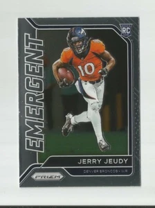 PRIZM 2020 BASE EMERGENTE RC JERRY JEUDY #8 DENVER BRONCOS - Foto 1 di 1