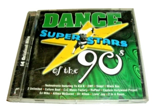 VARIOUS ARTISTS - DANCE SUPERSTARS of the 90's - CD #55892 - 1998 - SIMITAR - VG - Imagen 1 de 3