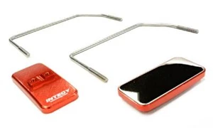 Billet Machined Side Mirror Set for Custom 1/14 Semi-Tractor Truck - Picture 1 of 1