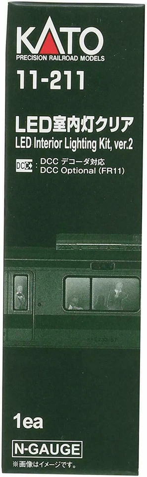 Kato 11-211 LED Passenger Car Lighting Set Bright N Scale - Image 1 of 1