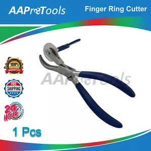 AA PRO: Heavy Duty Finger Ring Cutter Pvc Blue Dep Emergency First Aid Jewellery - Picture 1 of 3