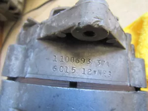 1967 CORVETTE CAMARO CHEVELLE ALTERNATOR 1100693 37 AMP DATED 6c15 - Picture 1 of 3