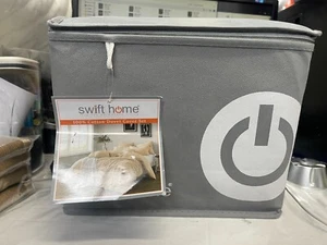 Swift Home Yarn Dyed California/King Duvet Cover Set Bedding New - Picture 1 of 3