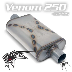 Black Widow Exhaust Venom 250 - 2.50" Center/Center - Picture 1 of 3