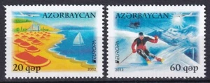 Azerbaijan 2012 CEPT Europa 2 MNH stamps - Picture 1 of 1