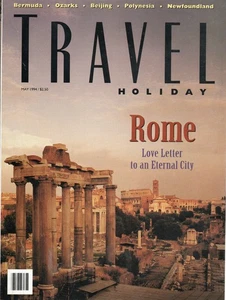 TRAVEL HOLIDAY May 1994 Rome Italy Bermuda Beijing Newfoundland Ozarks Polynesia - Picture 1 of 3