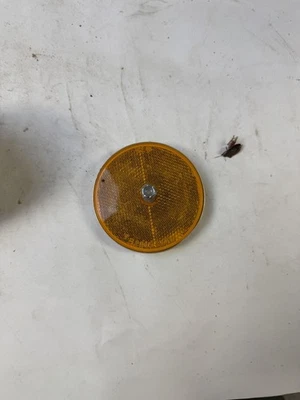 Vintage Stimsonite Round Reflector Lot Red Amber Clear Trailer Bike Lenses - Image 1 of 4