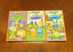 The Best Of The Simpsons VHS Set Includes Tapes Vol. 4 5 & 6 - Picture 1 of 10