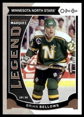 2015-16 O-Pee-Chee MARQUEE LEGEND Brian Bellows Minnesota North Stars #597 - Image 1 of 2