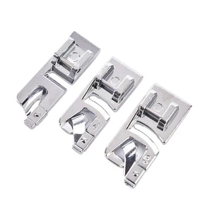 3pcs Sewing Accessories Narrow Rolled Hem Sewing Machine Presser Foot SetL_hg-! - Picture 1 of 6