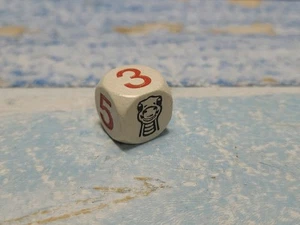 MB Games 1987 Dizzy Dizzy Dinosaur Spare Replacement Dice - Picture 1 of 4