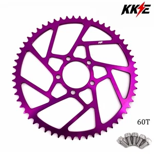 KKE 60T Rear Sprocket for Surron Light Bee X 2019-2024 E RIDE PRO-SS Purple - Picture 1 of 6