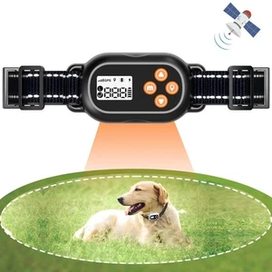 ® Wireless Dog Fence - GPS Dog Collar, IPX7 Waterproof/Rechargeable Collar, B... - Picture 1 of 9