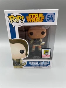 Funko POP! Prinzessin Leia als Boushh unmaskiert #54 BESCHÄDIGTE BOX SIEHE BILDER - Bild 1 von 7