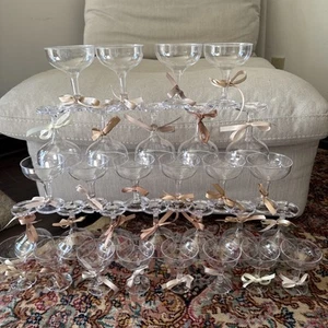Plastic Champagne Glassware 30 - Picture 1 of 6