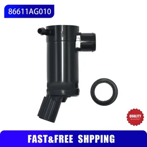 NEW 86611AG010 Windshield Washer Motor Pump for Subaru Forester WRX Impreza STI - Picture 1 of 8