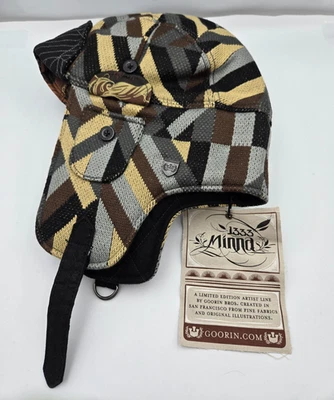 Goorin Bros 1333 Minna Trapper Bomber Ear Flap Hat Cap Winter Medium Optic - Изображение 1 из 4