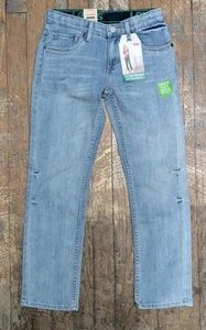 Levi's Boy’s 511 Slim Stretch Blue Jeans Size 10 Reg 25x26 Adjustable Waist - Picture 1 of 8