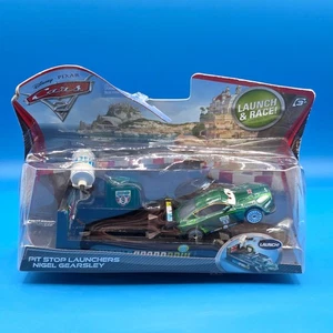 Disney Pixar Cars 2 Pit Stop Launchers Nigel Gearsley Diecast 2010 - Picture 1 of 8