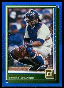 2025 Panini Donruss MIKE PIAZZA BLUE FOIL 49/149 #48 LOS ANGELES - Picture 1 of 2