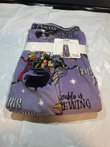 Pantalones de pijama salón Disney Hocus Pocus para mujer con bolsillos para dormir talla M (8-10) - Imagen 1 de 3